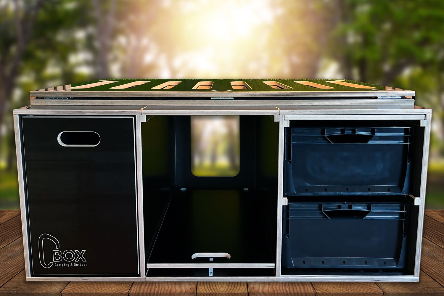 C-BOX two "premium" 2 Personen für Kleinbusse/Transporter